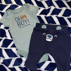 Two Piece Set For Baby Boy